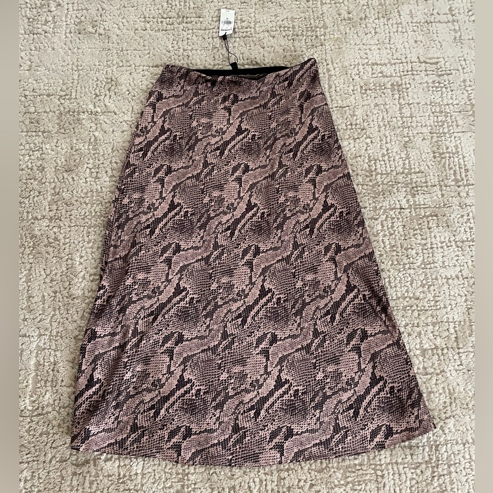 NWT EXPRESS Elegant Snake Print Skirt